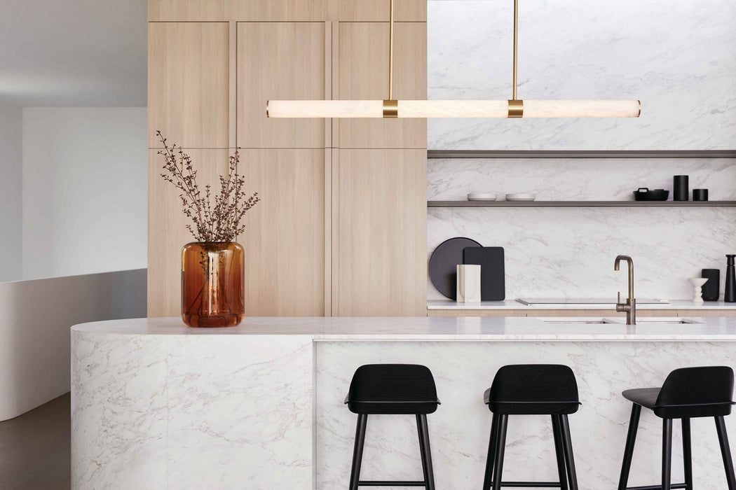 Beacon Lighting 03927801 LED Pendant, Brass