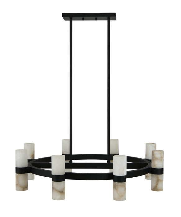 Beacon Lighting 03929001 16 Light Pendant, Black
