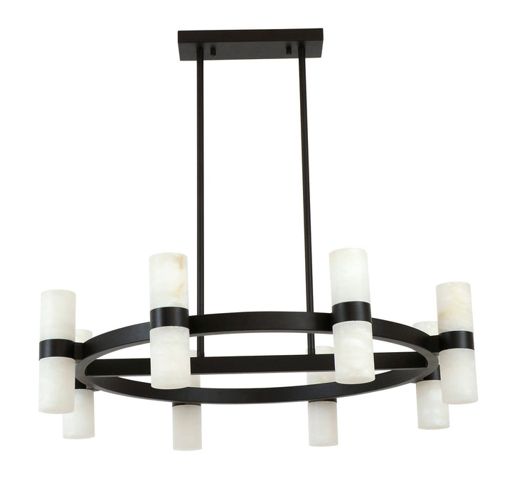 Beacon Lighting 03929001 16 Light Pendant, Black