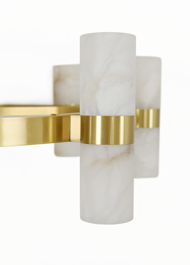 Beacon Lighting 03929101 17 Light Pendant, Brass