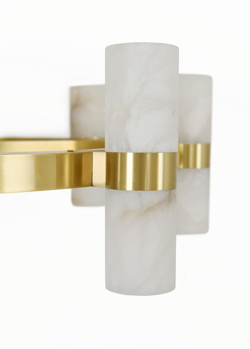 Beacon Lighting 03929101 17 Light Pendant, Brass
