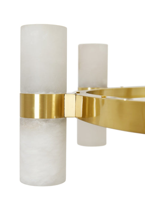 Beacon Lighting 03929101 17 Light Pendant, Brass