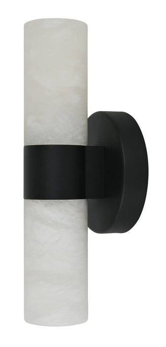 Beacon Lighting 03929201 Two Light Wall Bracket, Black