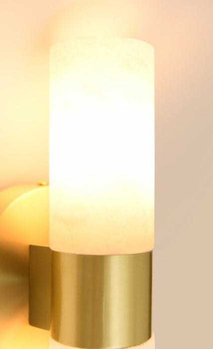 Beacon Lighting 03929301 Two Light Wall Bracket, Brass