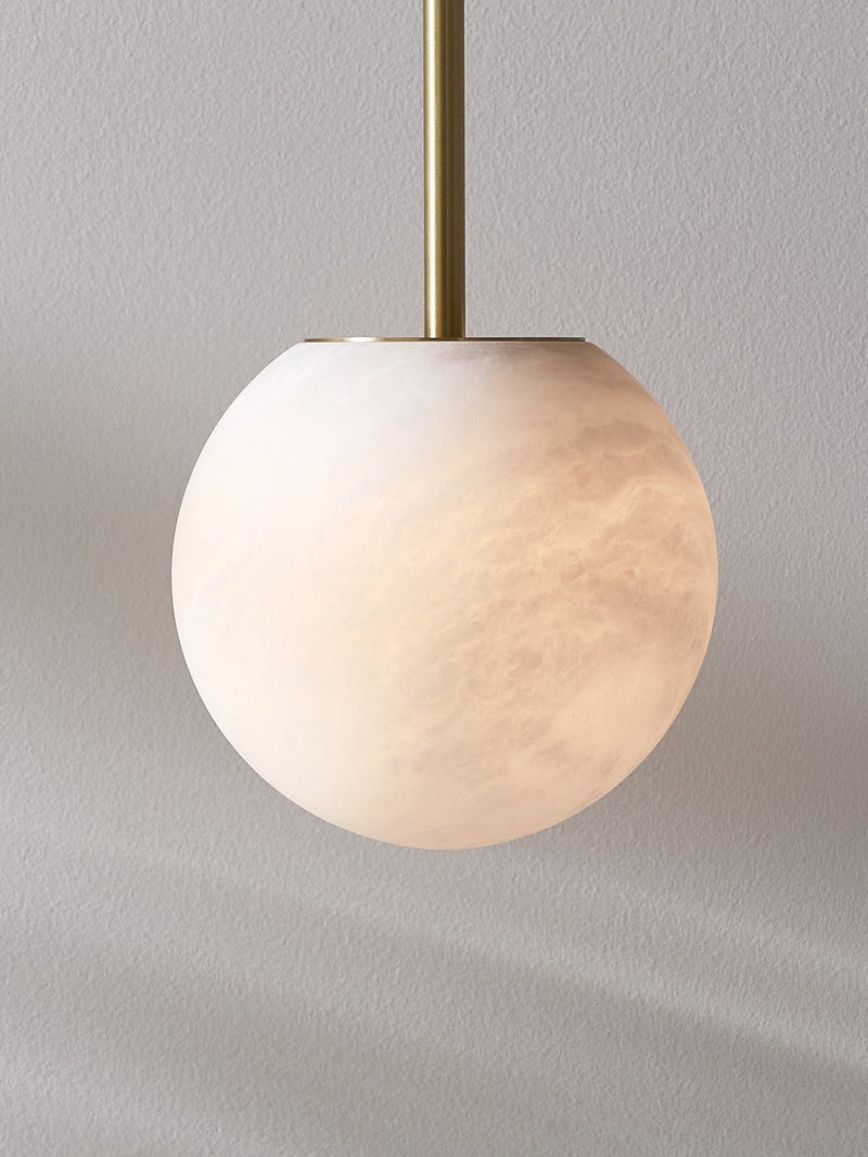 Beacon Lighting 05008101 One Light Pendant, Brass