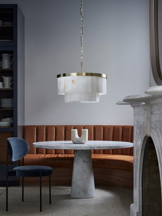 Beacon Lighting 05024001 Nine Light Pendant, Brass