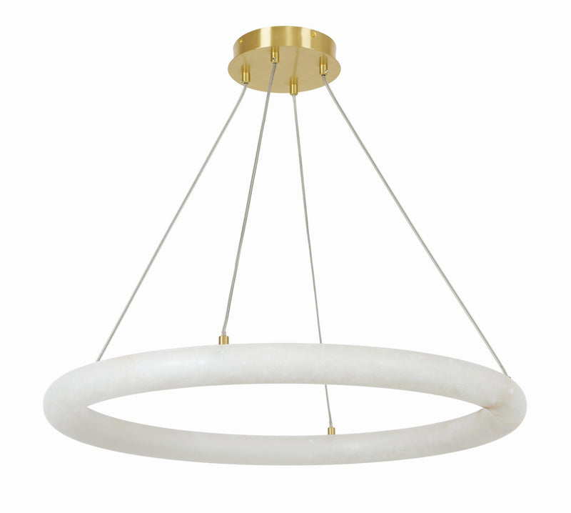 Beacon Lighting 05062701 LED Pendant, Brass Style Luxe
