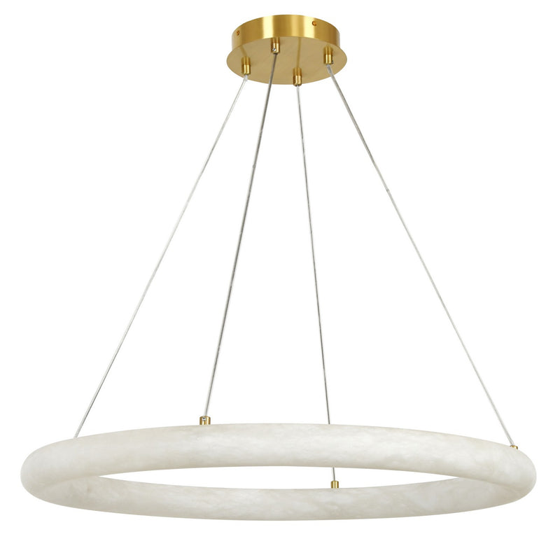 Beacon Lighting 05062701 LED Pendant, Brass Style Luxe