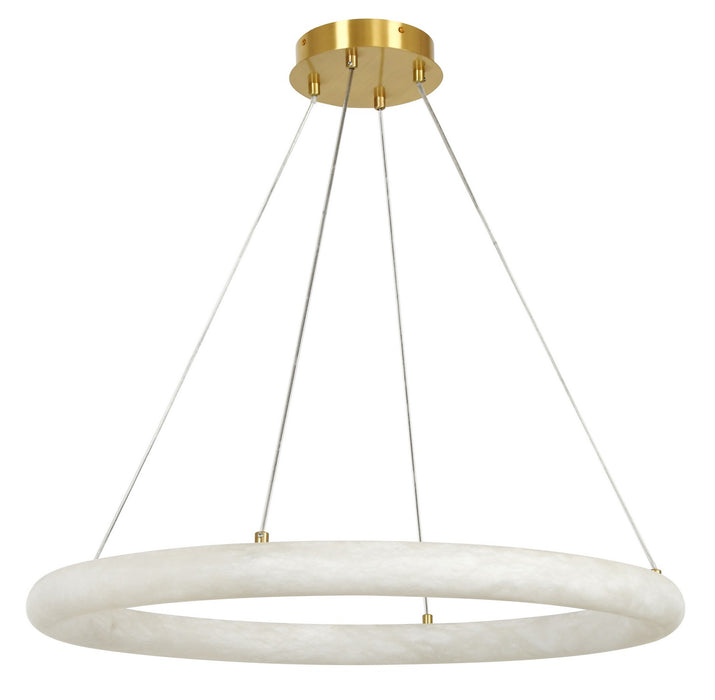 Beacon Lighting 05062701 LED Pendant, Brass Style Luxe