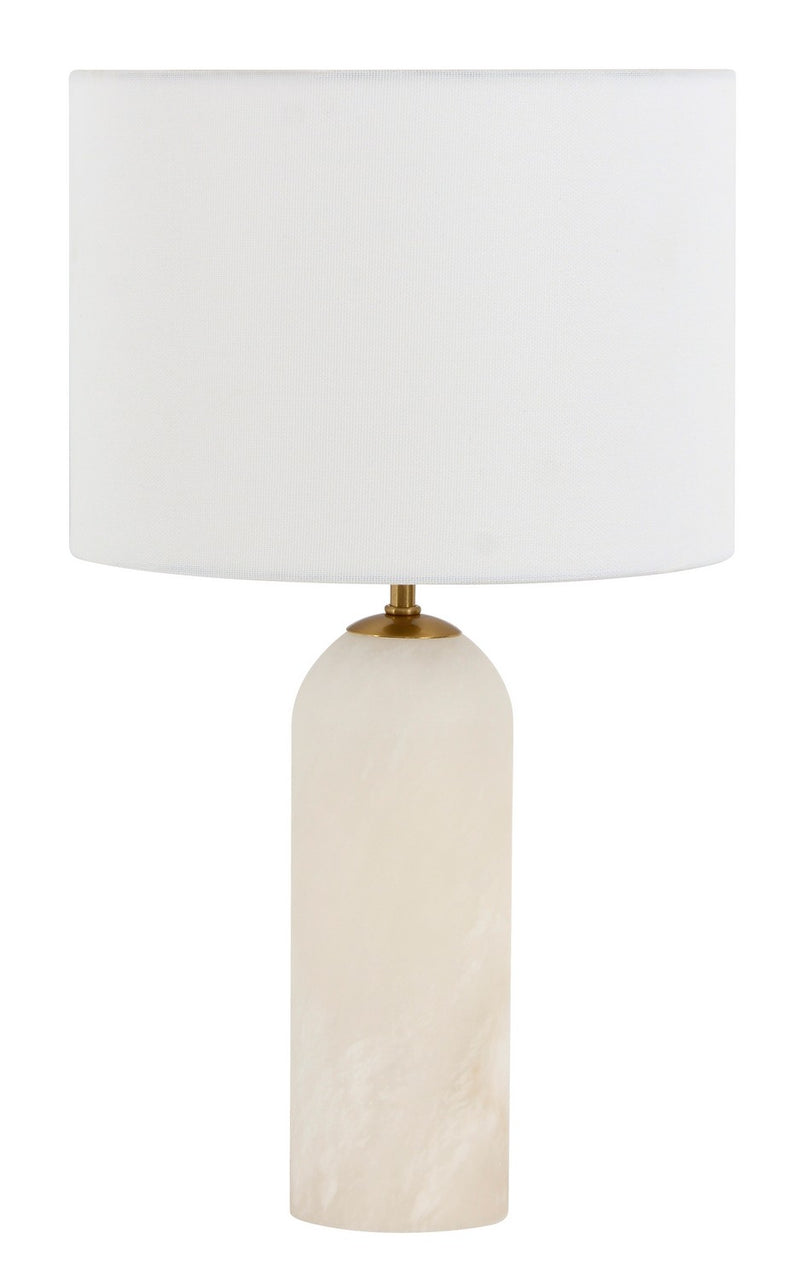 Beacon Lighting 27043001 Two Light Table Lamp, White