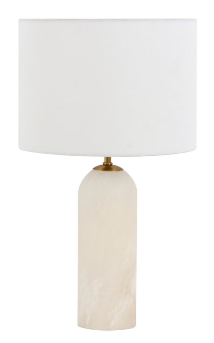 Beacon Lighting 27043001 Two Light Table Lamp, White