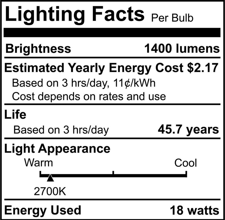 Bulbrite 773270 Recessed Downlight, White