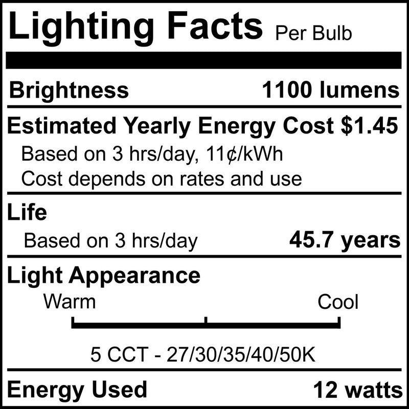 Bulbrite 773301 Recessed Downlight, White