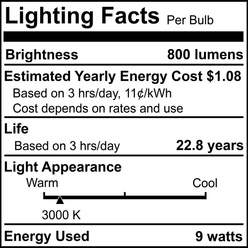 Bulbrite 774239 Light Bulb, Frost