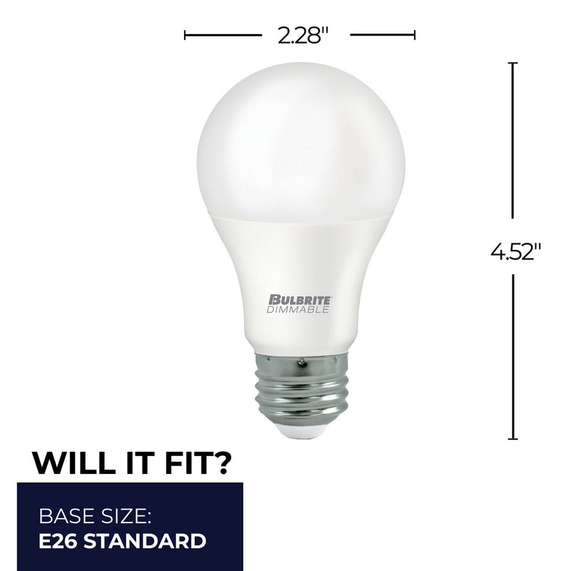 Bulbrite 774276 Light Bulb, Frost