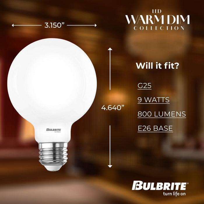 Bulbrite 776404 Light Bulb, Milky