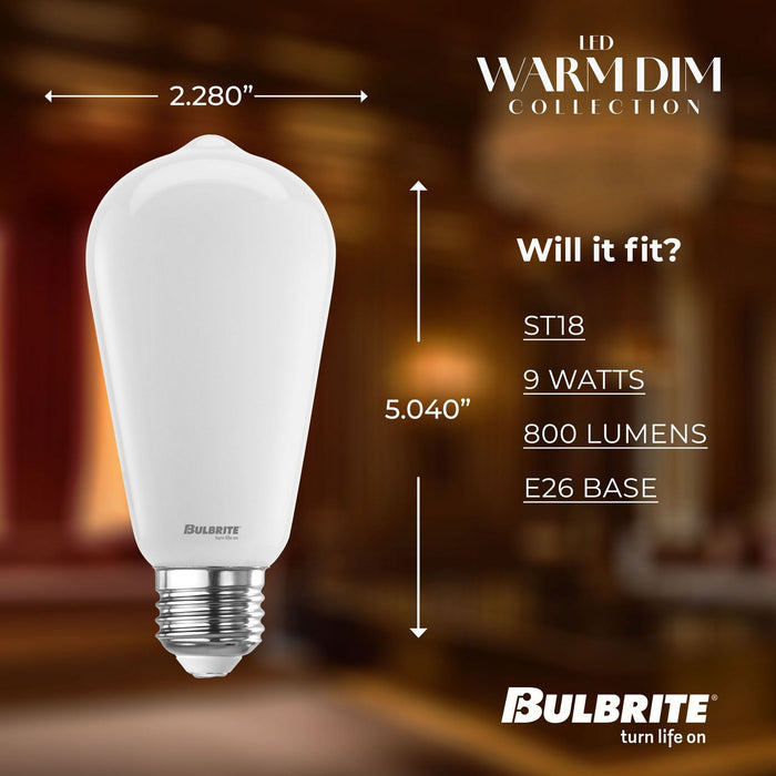 Bulbrite 776405 Light Bulb, Milky