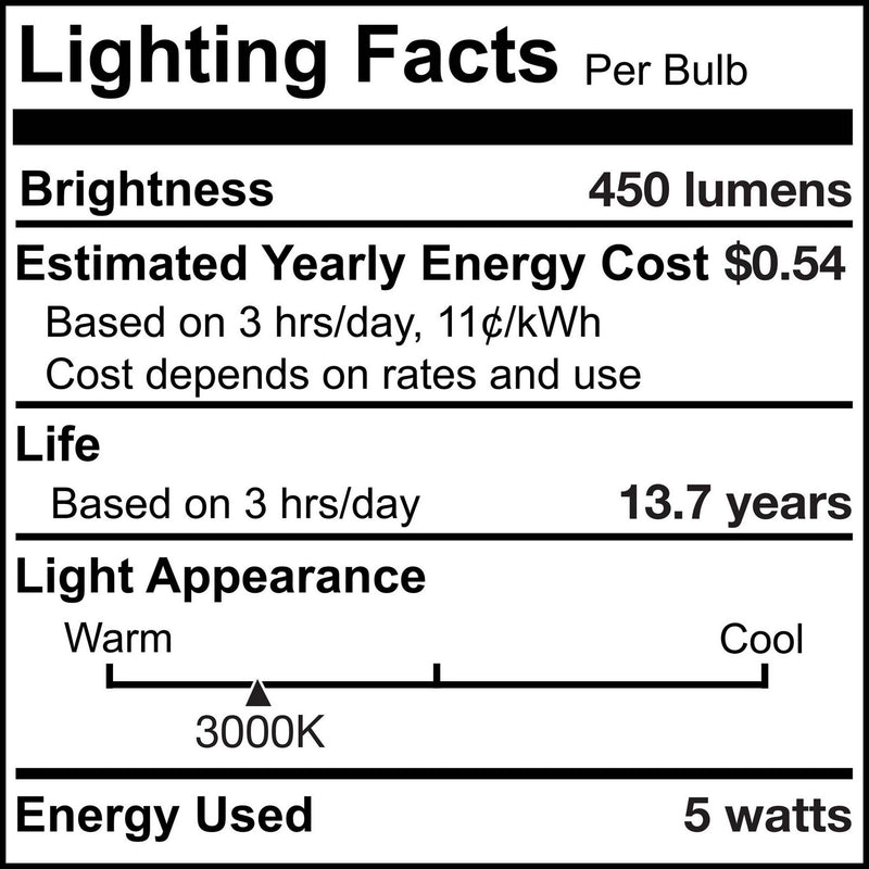 Bulbrite 776724 Light Bulb, Clear