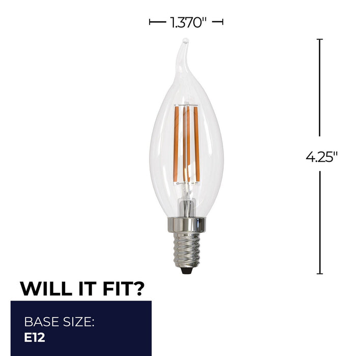 Bulbrite 776740 Light Bulb, Clear