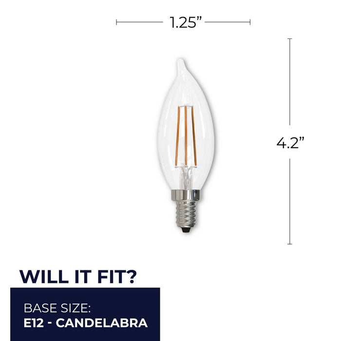 Bulbrite 776741 Light Bulb, Clear
