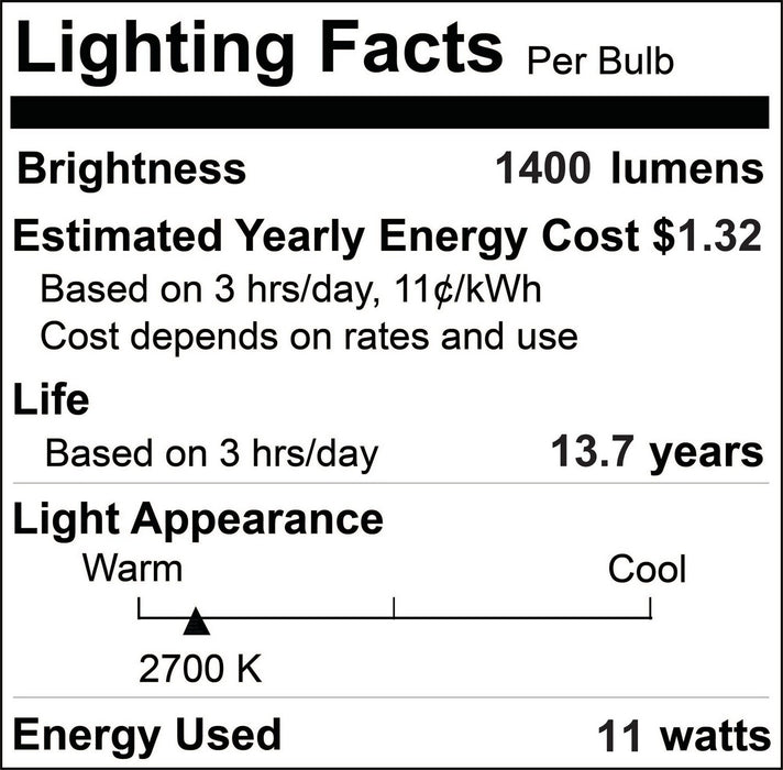 Bulbrite 776897 Light Bulb, Milky