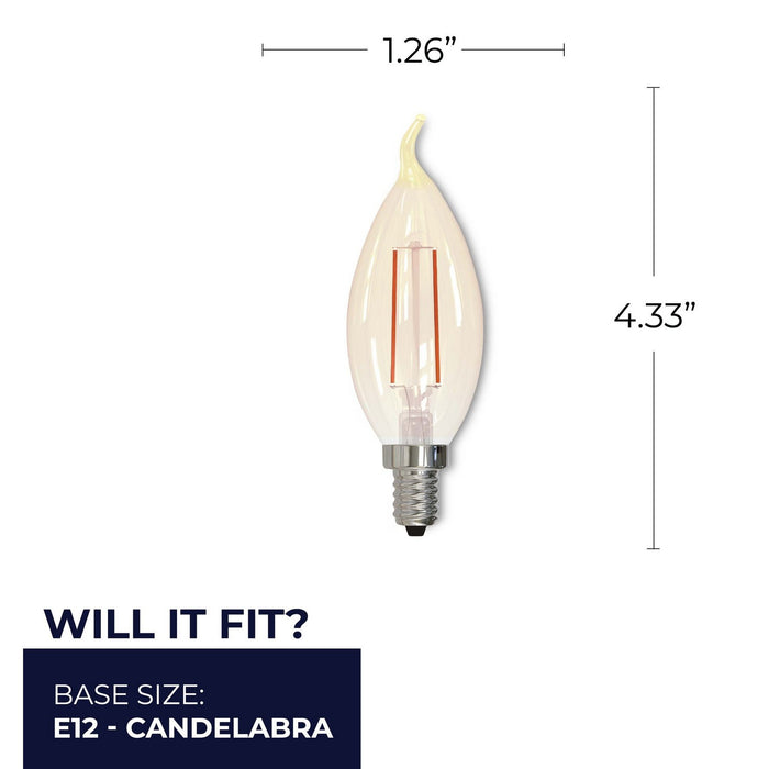 Bulbrite 776903 Light Bulb, Antique