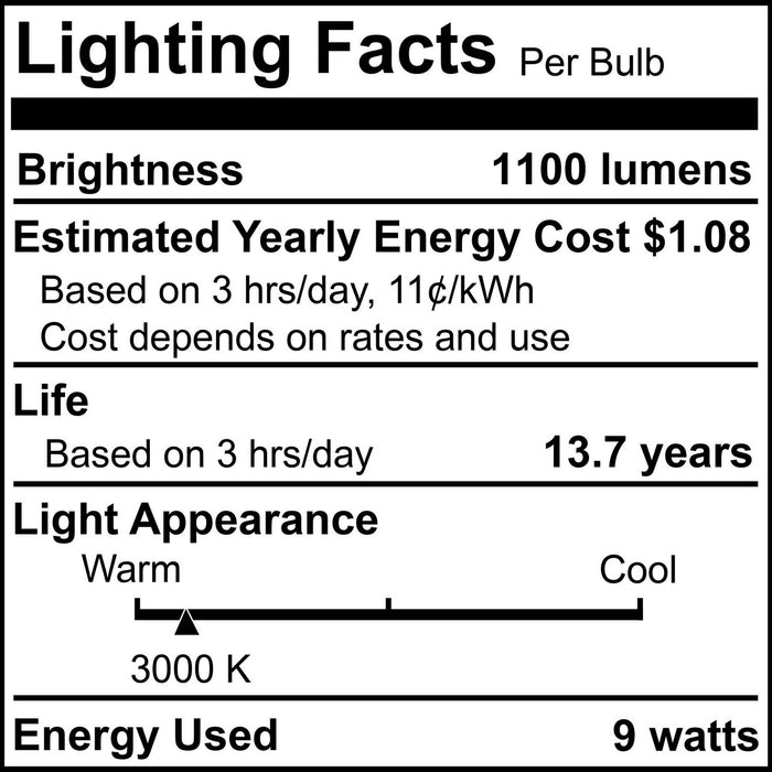 Bulbrite 776922 Light Bulb, Milky