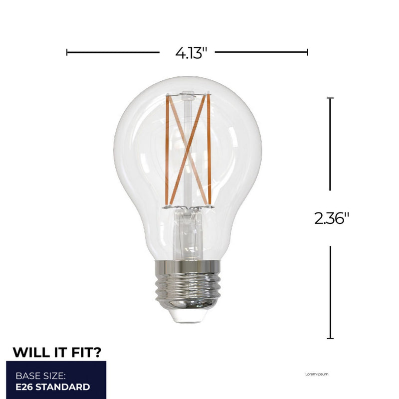 Bulbrite 776925 Light Bulb, Clear