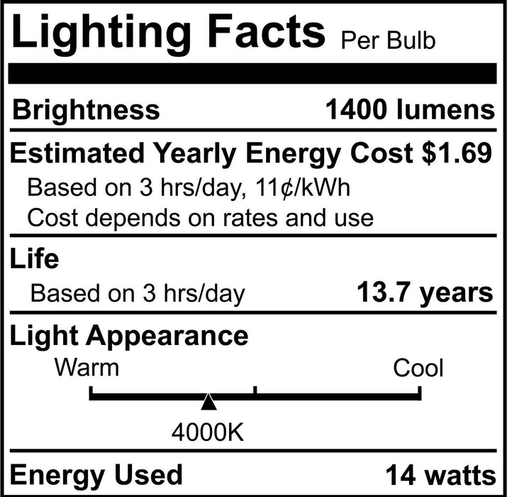 Bulbrite 776929 Light Bulb, Milky