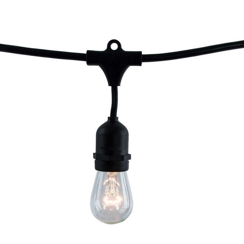 Bulbrite 812482 String Light, Black