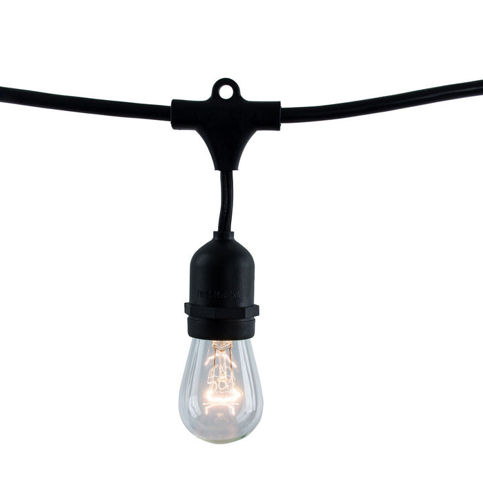 Bulbrite 812482 String Light, Black
