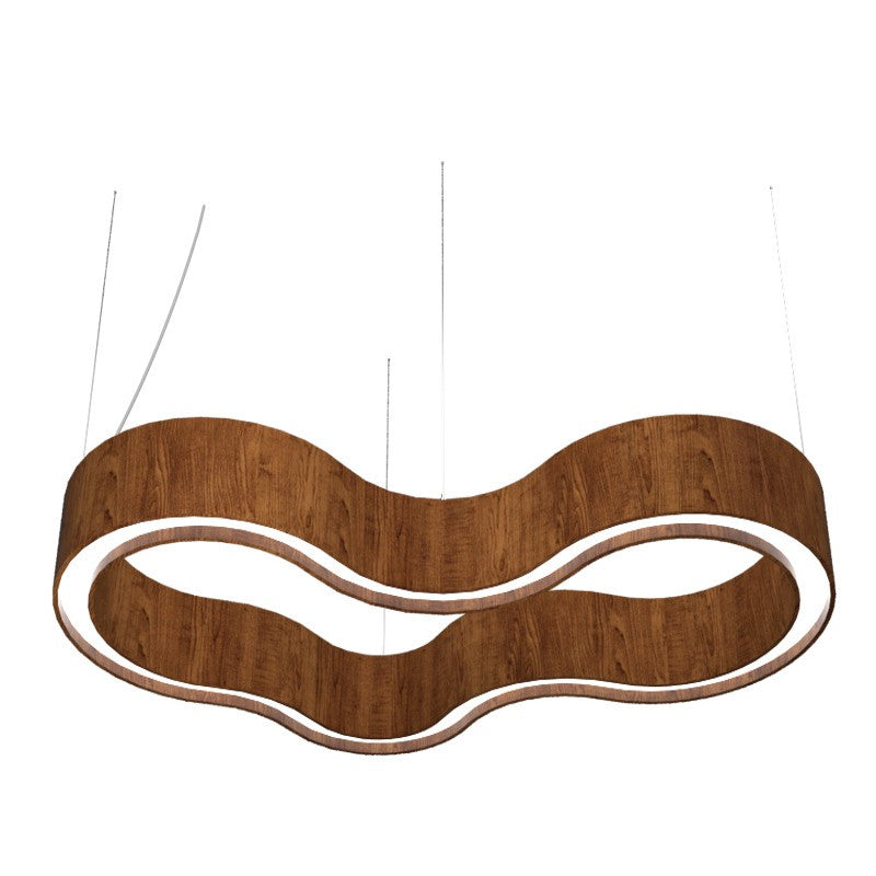Accord Lighting 1346LED.06 LED Pendant, Imbuia