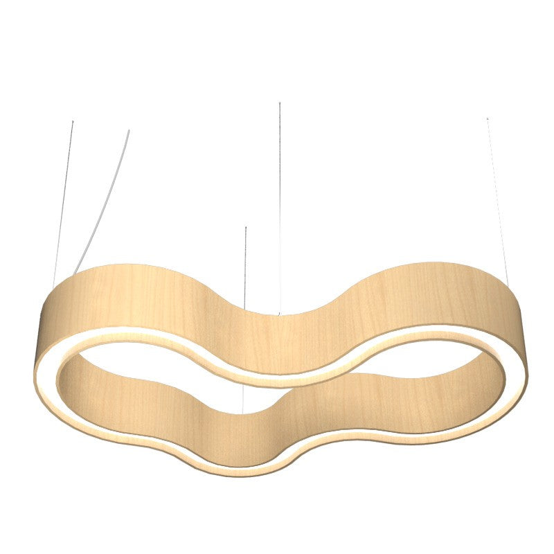 Accord Lighting 1348LED.34 LED Pendant, Maple