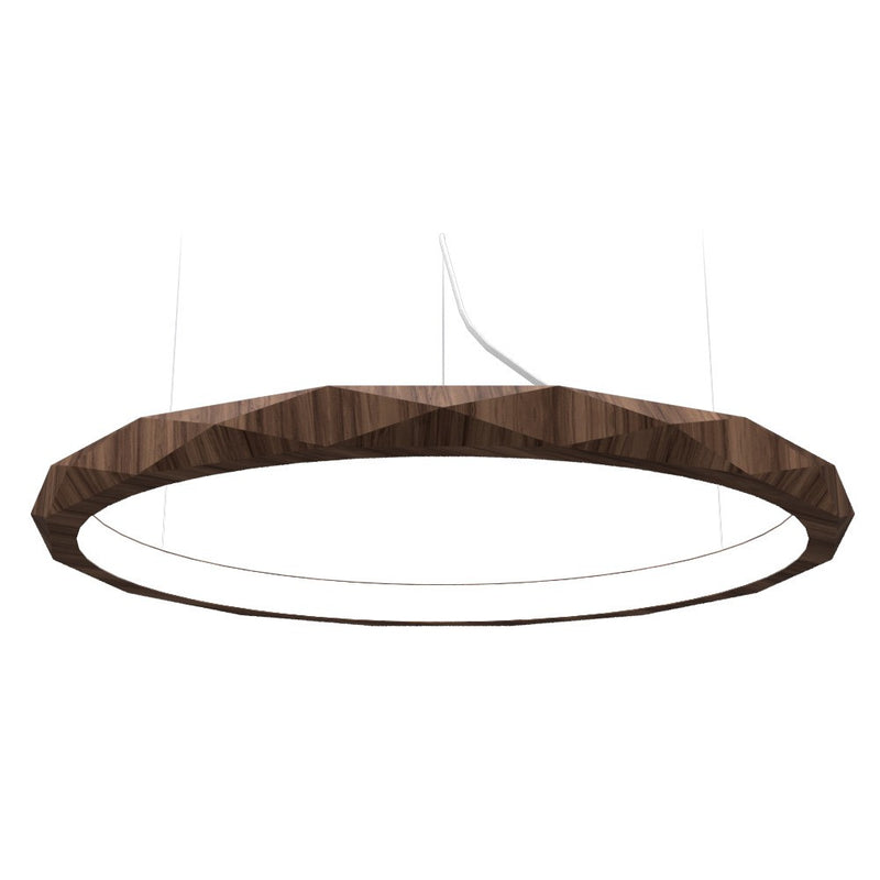 Accord Lighting 1355LED.18 LED Pendant, American Walnut