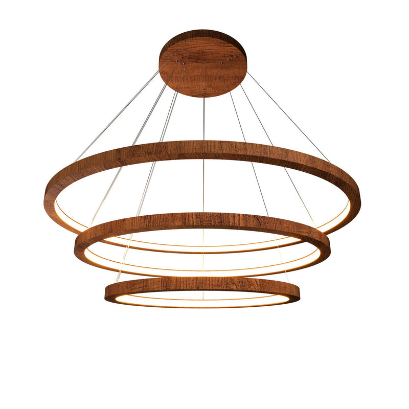 Accord Lighting 1414LED.06 LED Pendant, Imbuia