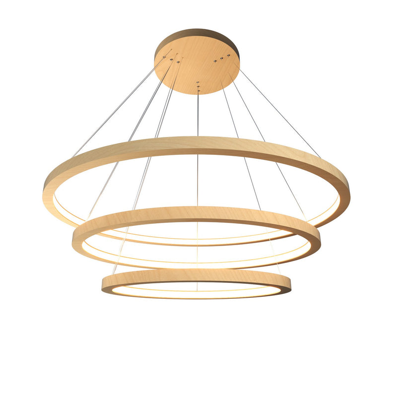 Accord Lighting 1414LED.34 LED Pendant, Maple