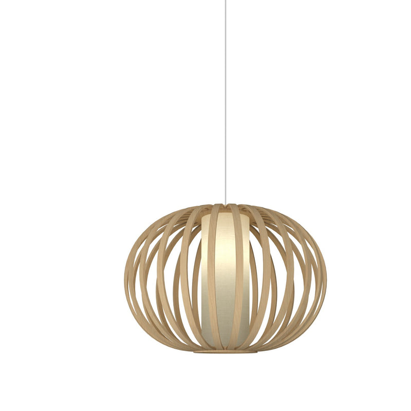 Accord Lighting 1494.34 One Light Pendant, Maple