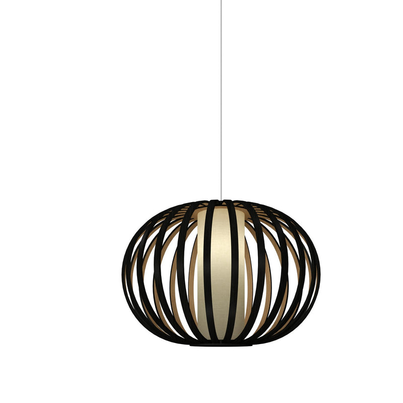 Accord Lighting 1494.44 One Light Pendant, Charcoal
