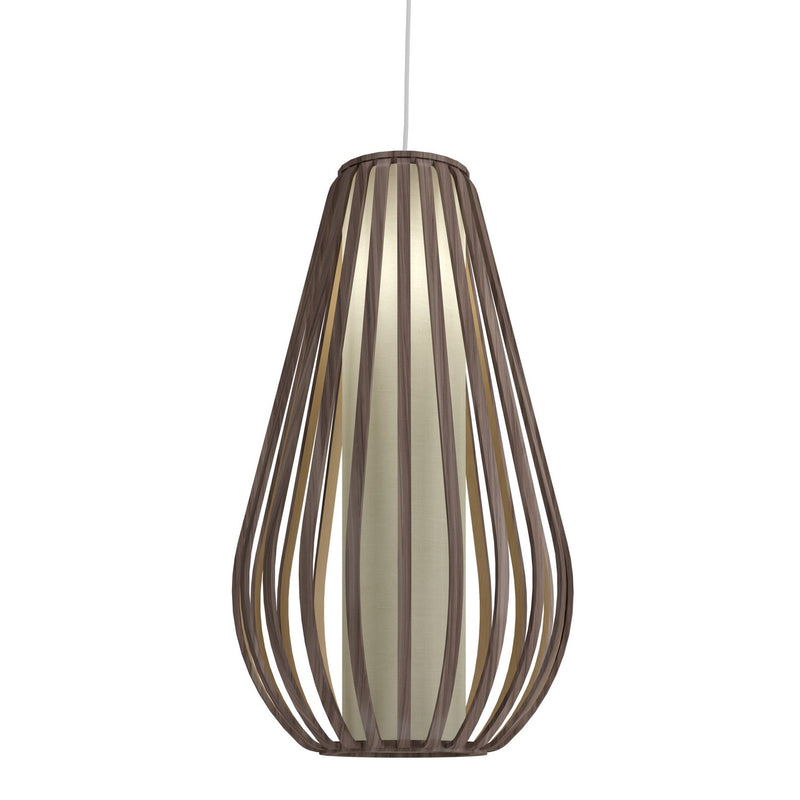 Accord Lighting 1495.18 One Light Pendant, American Walnut