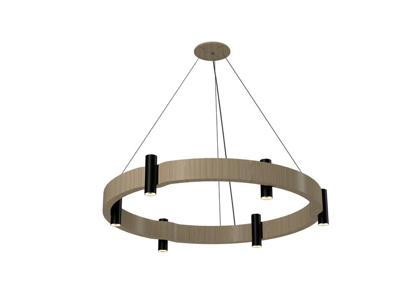 Accord Lighting 1499.45 12 Light Pendant, Sand