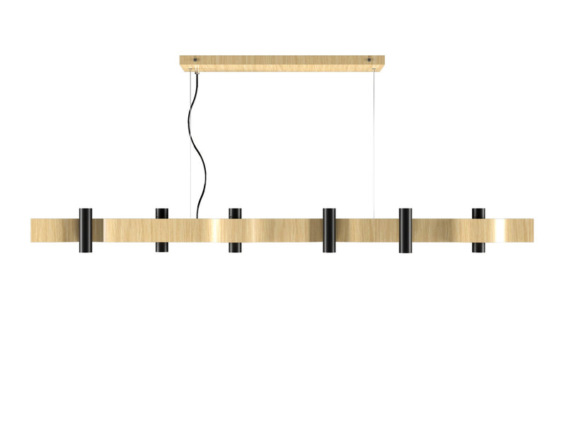 Accord Lighting 1501.45 14 Light Pendant, Sand