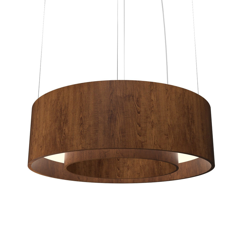 Accord Lighting 213LED.06 LED Pendant, Imbuia