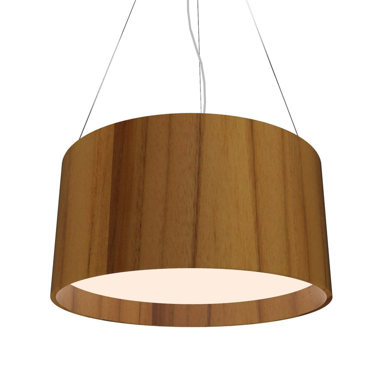 Accord Lighting 214LED.12 LED Pendant, Teak
