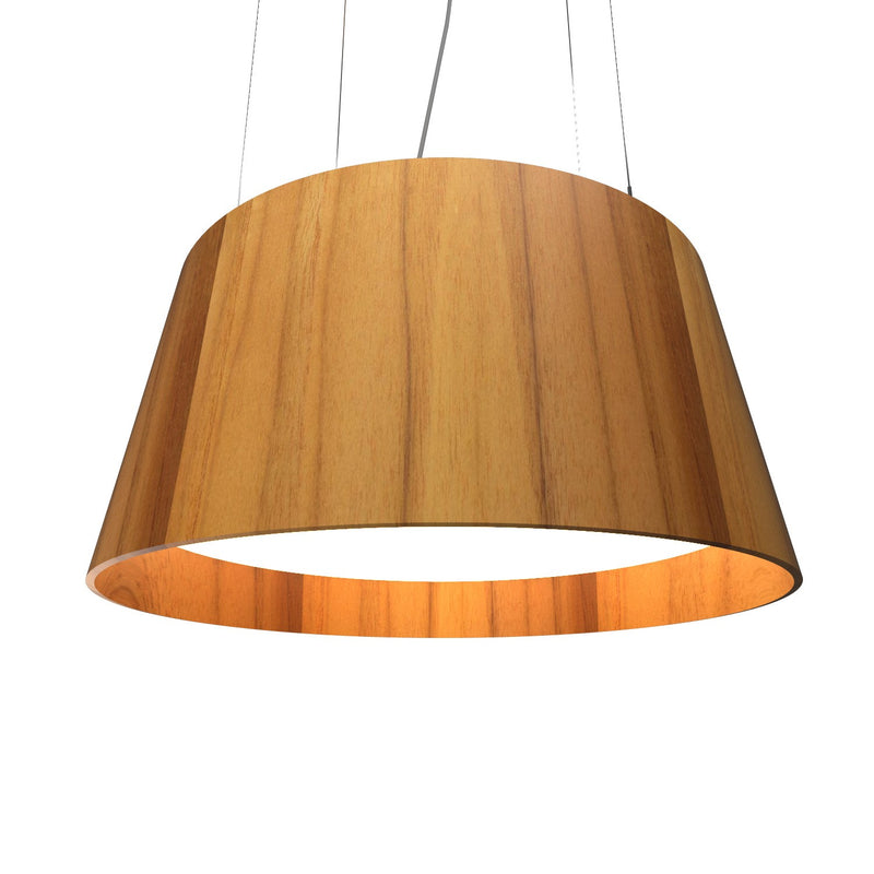 Accord Lighting 258LED.12 LED Pendant, Teak