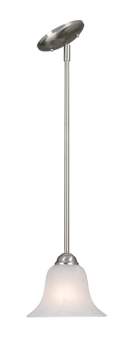 Golden 4120 PW-MBL One Light Mini Pendant, Pewter