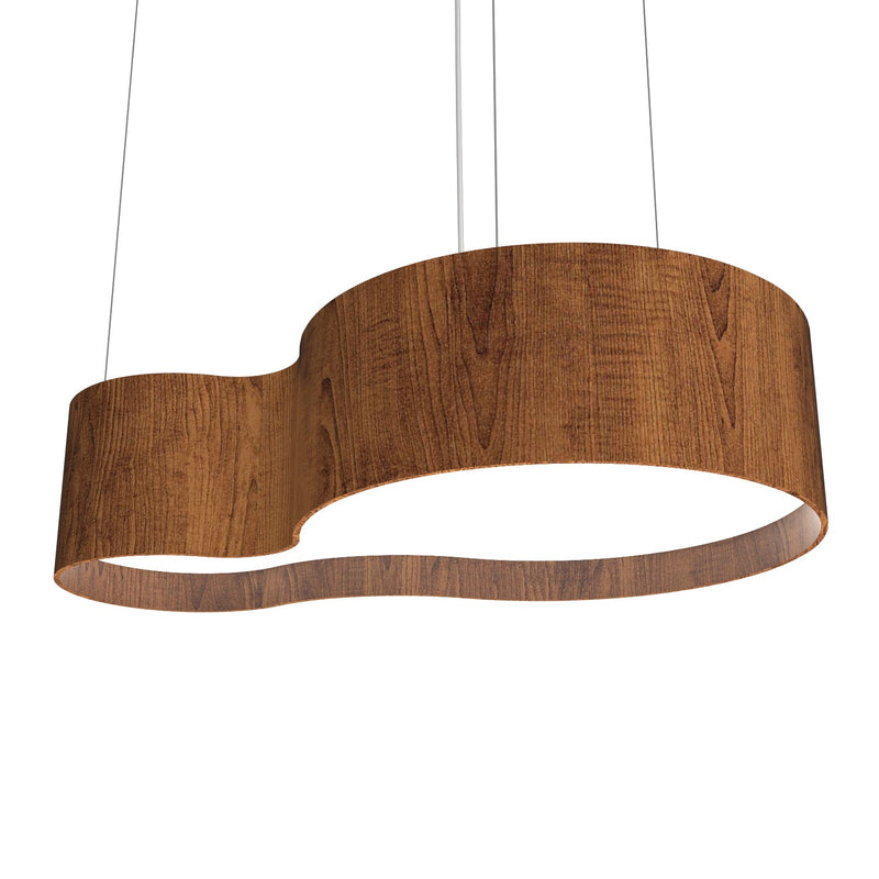 Accord Lighting 285LED.06 LED Pendant, Imbuia