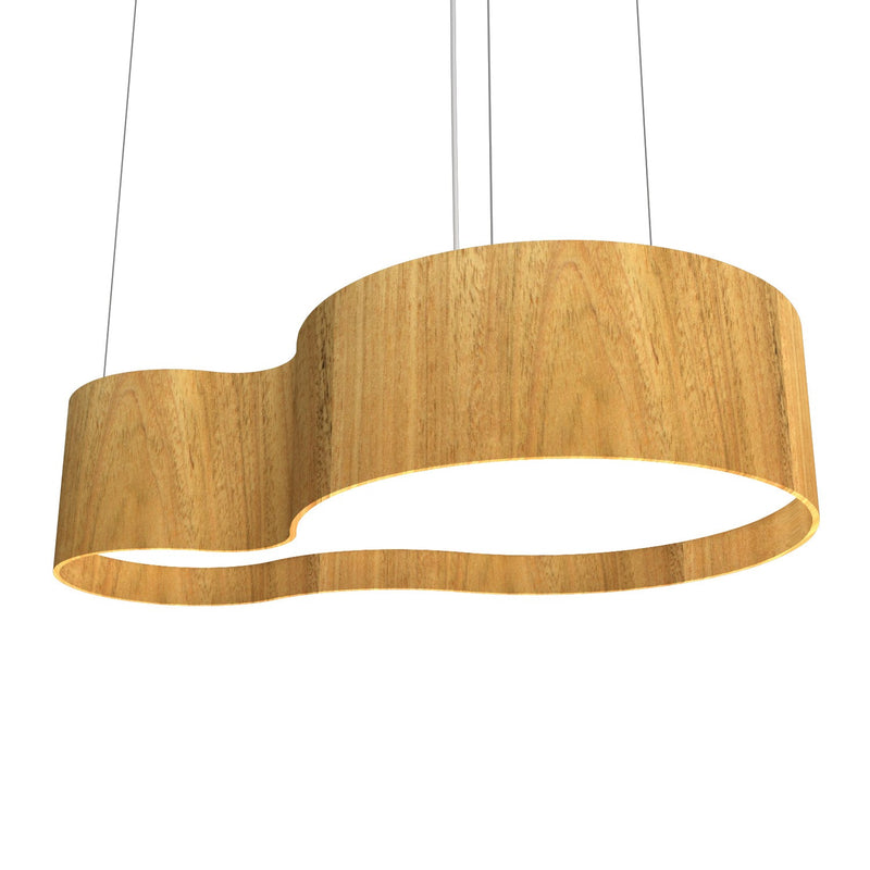 Accord Lighting 285LED.09 LED Pendant, Louro Freijo