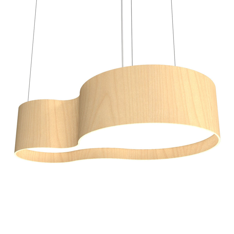 Accord Lighting 285LED.34 LED Pendant, Maple