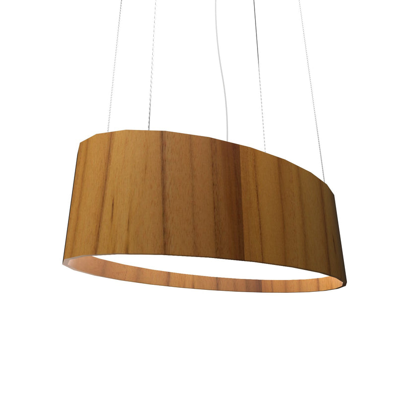 Accord Lighting 287LED.12 LED Pendant, Teak