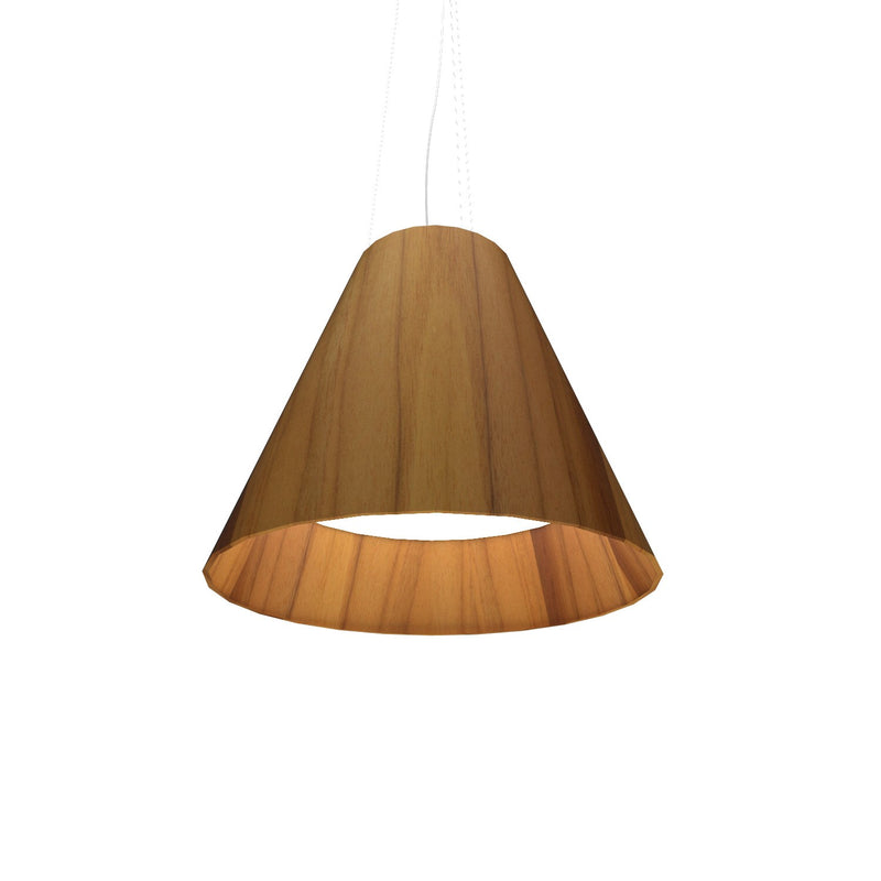Accord Lighting 295LED.12 LED Pendant, Teak